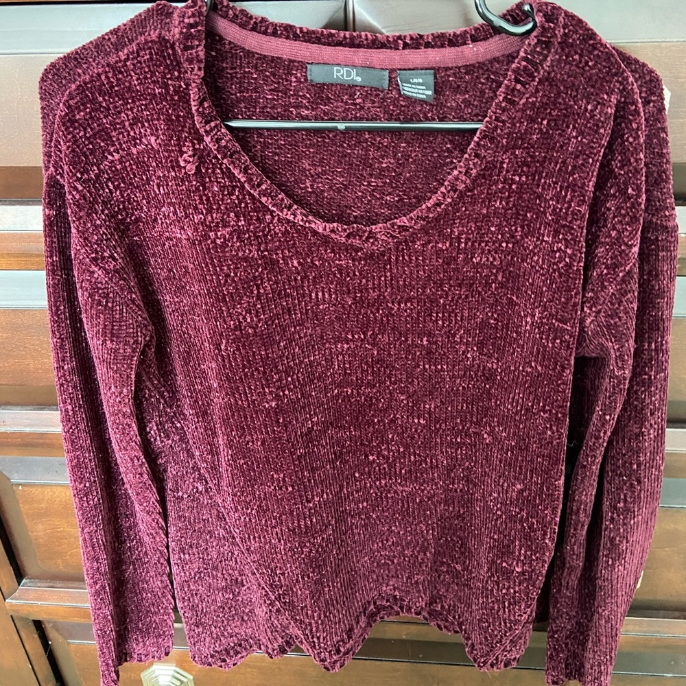 Red Cozy Sweater
